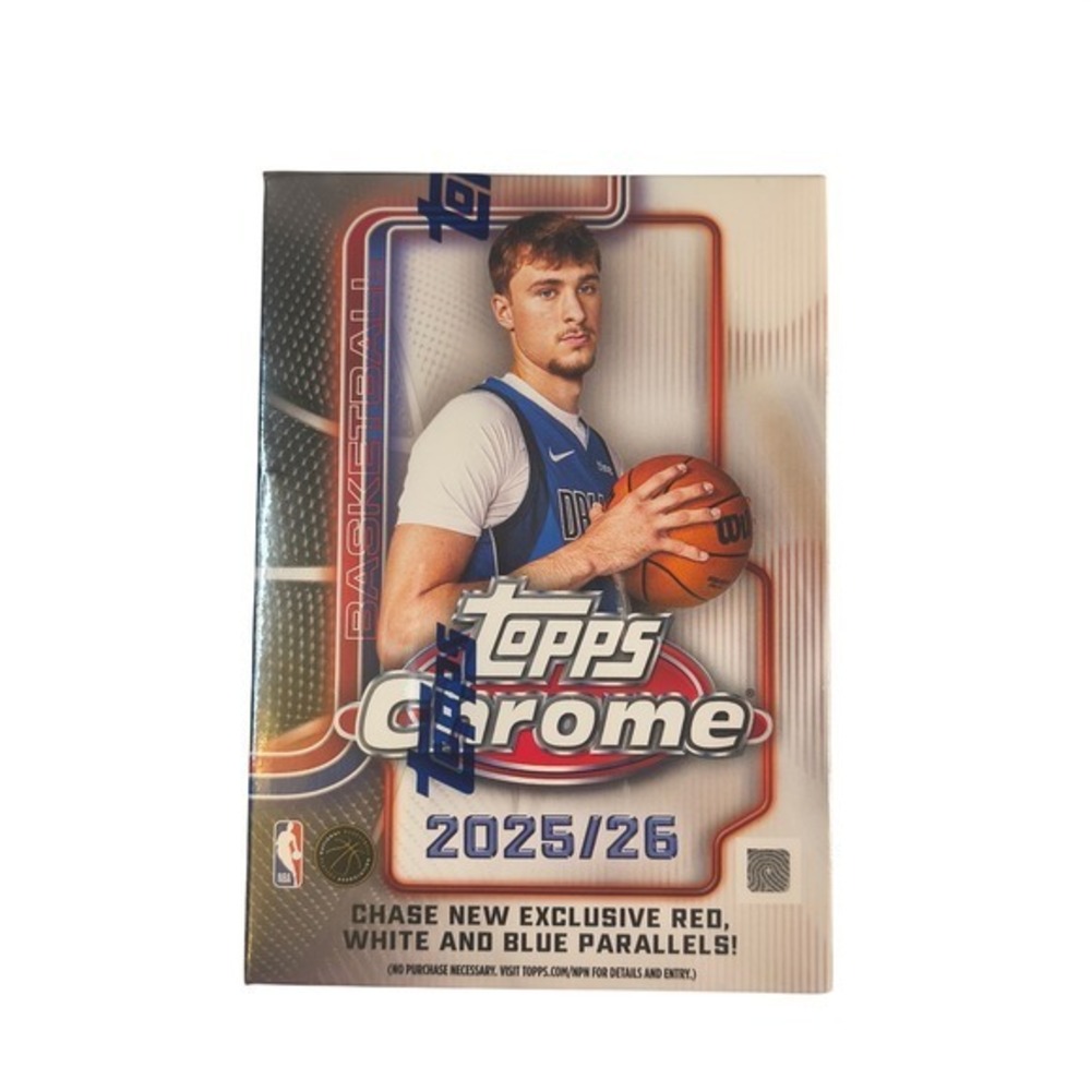 2025-26 Topps Chrome Basketball Value Box Factory Sealed NBA Cards NEW